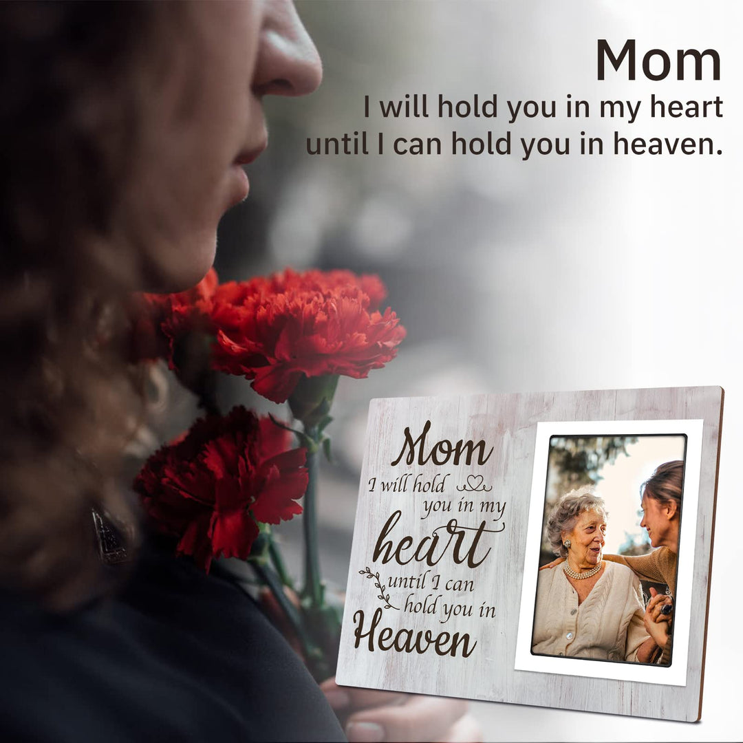 Memorial Gift for Loss of Mother - Memorial Picture Frame - Loss of Mother Sympathy Gifts, Bereavement Gifts for Loss of Mom - Fits 4x6 Inches Photo