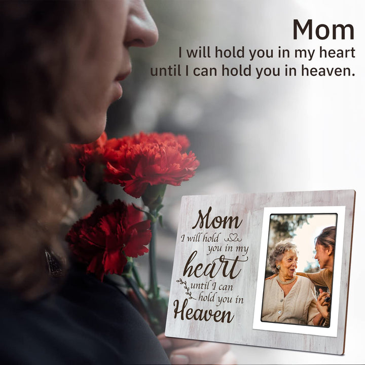 Memorial Gift for Loss of Mother - Memorial Picture Frame - Loss of Mother Sympathy Gifts, Bereavement Gifts for Loss of Mom - Fits 4x6 Inches Photo