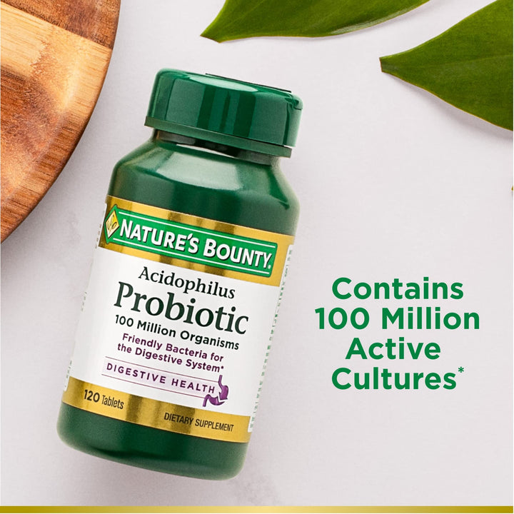 Nature&#39;s Bounty Acidophilus Probiotic, Daily Pr