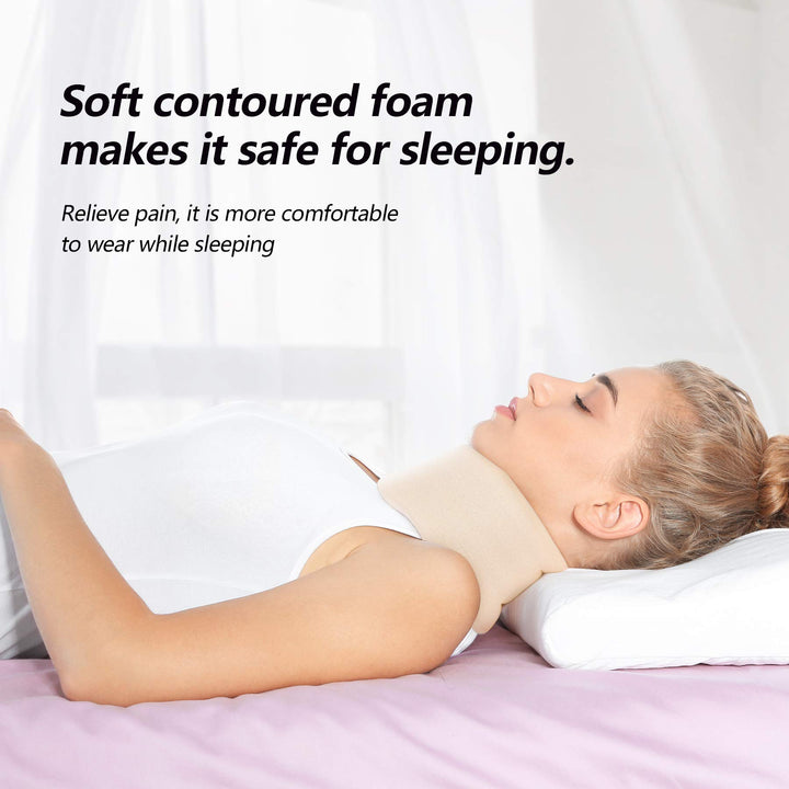 Soft Foam Neck Brace Universal Cervical Collar, Adjusta