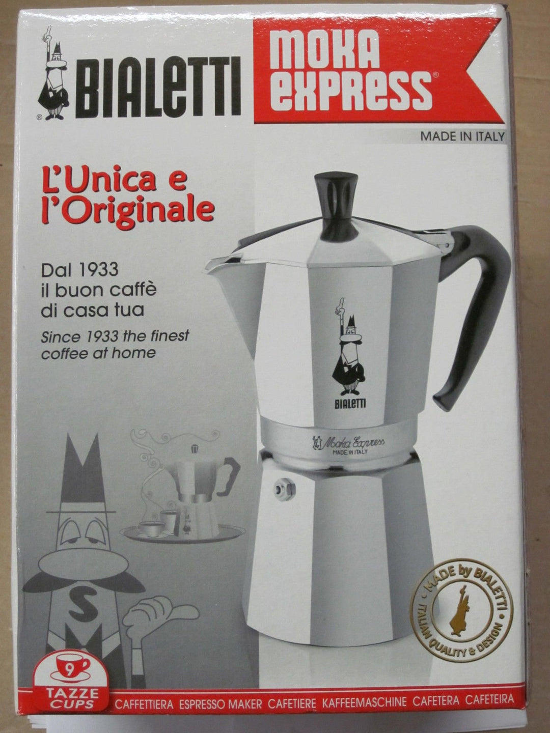 Bialetti - Moka Express: Iconic Stovetop Espresso Maker