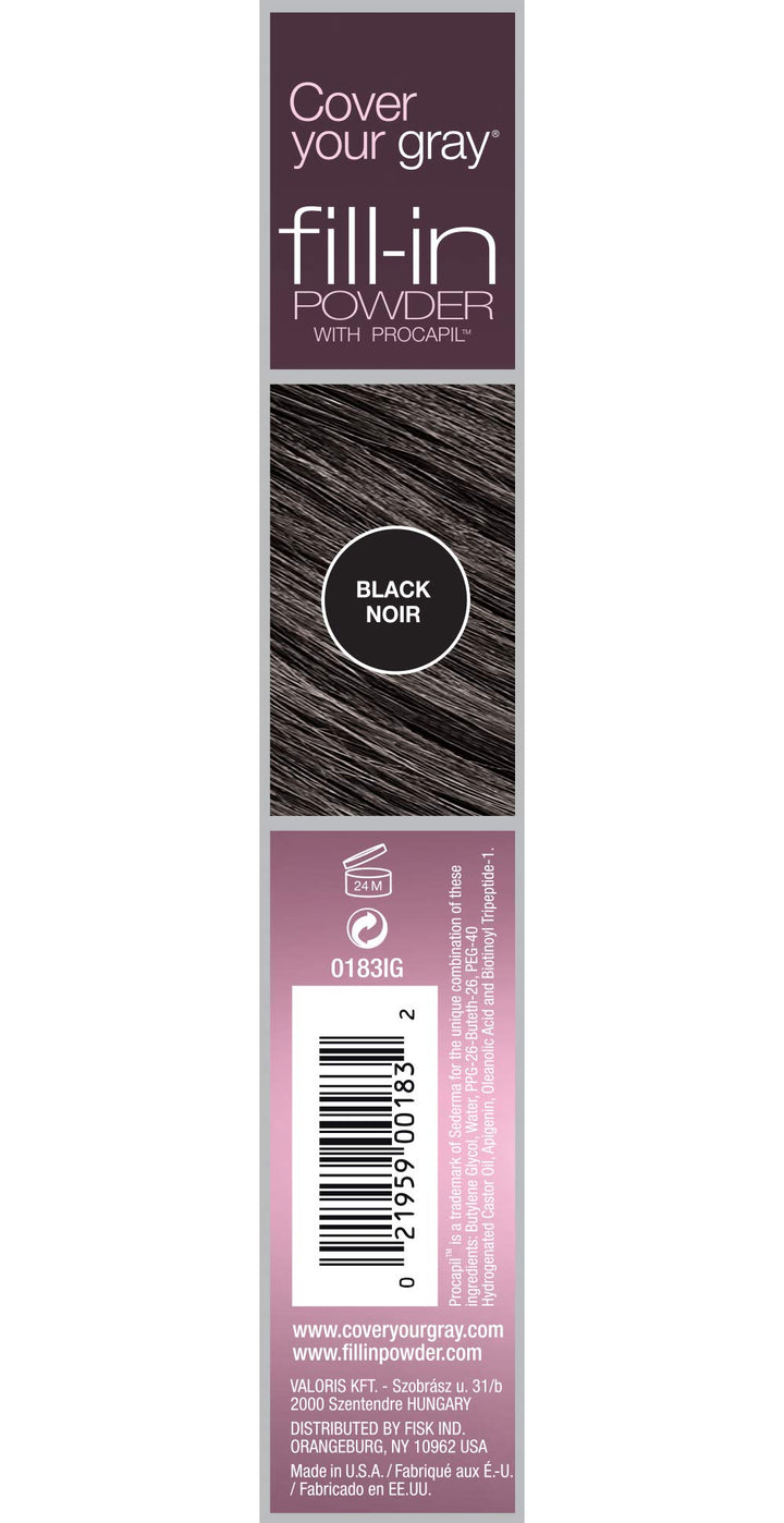 Fill In Powder - Black (Pack of 3)
