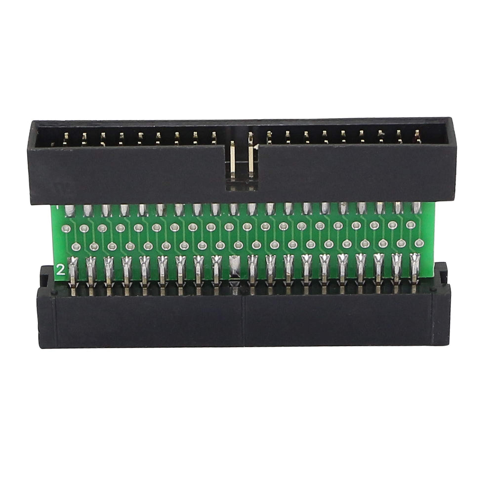 IDE 40 Pin Male to Male Hard Drive Adapter 3.5 Inch Hard Disk Interface Male to Male Plug Industrial Computer POS Machine IDE Electronic Disk Adapter (Parallel Type)