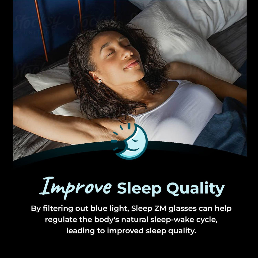 99.9% Orange Blue Light Blocking Glasses for Computer, TV, Gaming Use Improve Sleep Quality by Naturally Producing Melatonin for Women and Men