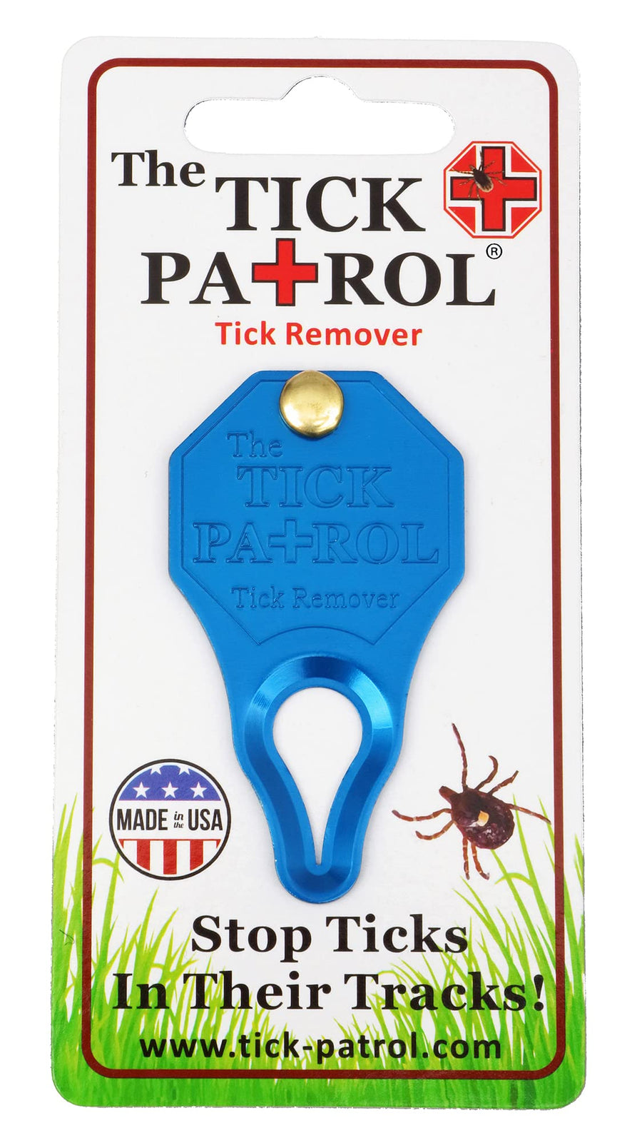Tick Remover - for People & Pets - Stop Ticks in Their Tracks! (Assorted Colors)