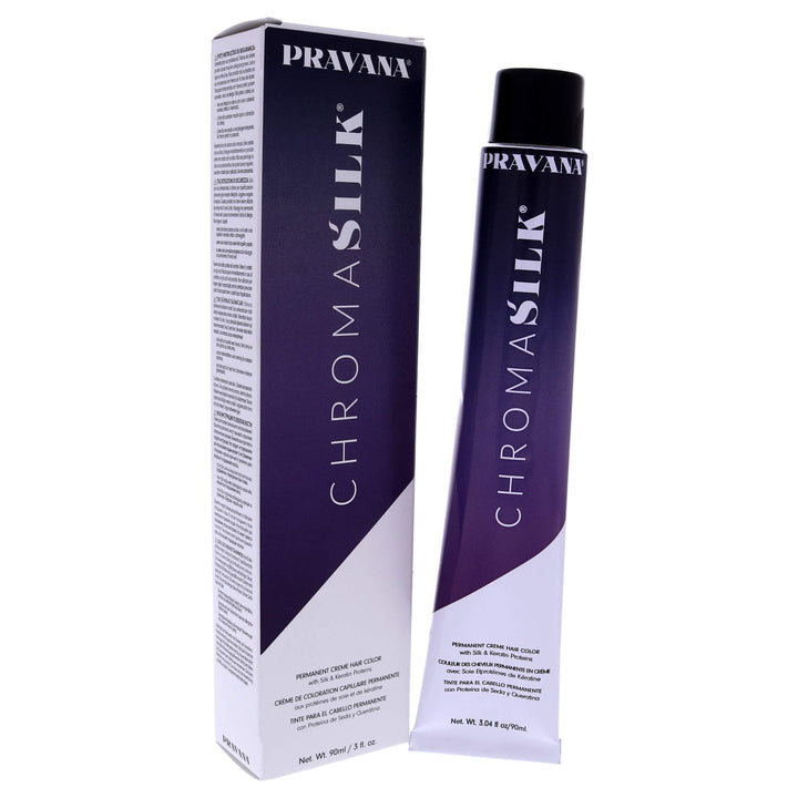 Pravana ChromaSilk Creme Hair Color - 6.45 Dark Copper Mahogany Blonde Unisex Hair Color 3 oz