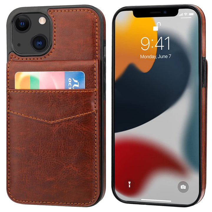 KIHUWEY Compatible with iPhone 13 Mini Case Wallet with
