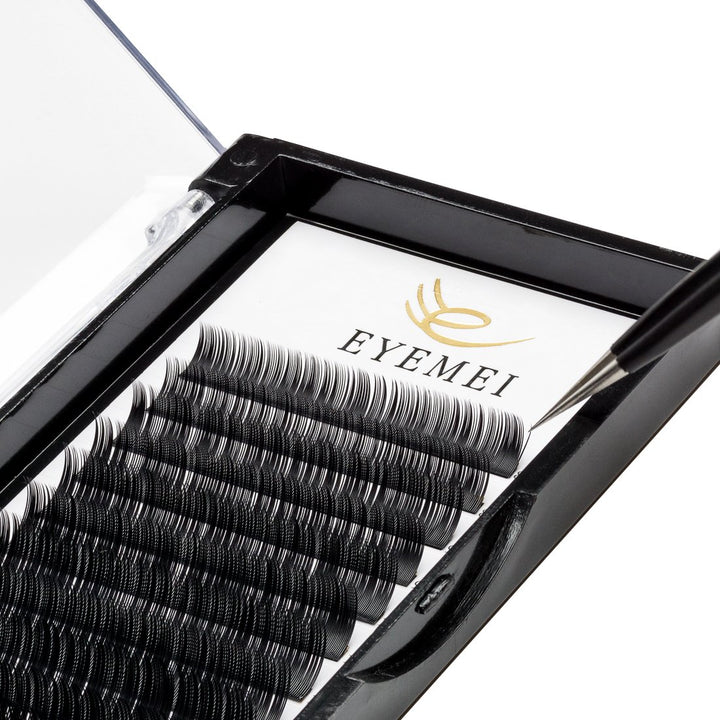 Eyelash Extensions 0.15mm C Curl 17mm Faux Mink Lash Extension Supplies Natural Individual False Eyelashes Professional Perfect Salon Use (0.15-C-17mm)