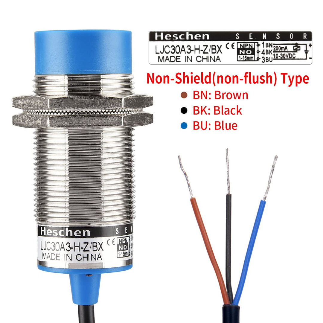 Heschen M30 Capacitive Proximity Sensor Switch Non-Shie