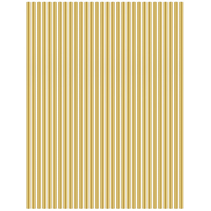 30 Pieces 12 inches 1/25 inch/1.0mm Brass Round Rods, Brass Rods Lathe Bar Stock, 1/25 inch/1.0mm in Diameter 12 inches in Length