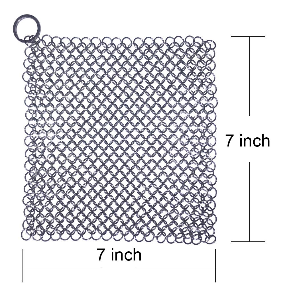 Cast Iron Cleaner, Premium 316 Stainless Steel Cast Iro