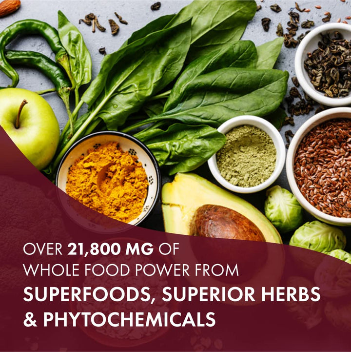 Pure Essence Labs LifeEssence Multivitamin for Women and Men - Natural Herbal Supplement - Vitamin D, Vitamin D3, Vitamin B12, Biotin with Whole Foods (120 Tablets)