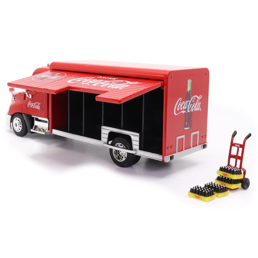 Coca-Cola 1/50 Beverage Delivery Truck with 2 Sliding D