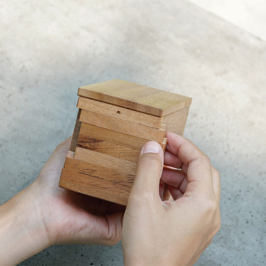 Jigsaw Safe Box- Secret Box Brain Teaser Wooden Puzzle Boxes with Hidden Compartments. Ideal Mystery Box, Money Box, Jewelry Box, 3D Puzzle Lock Box, Gift Card, and Money Puzzle Box