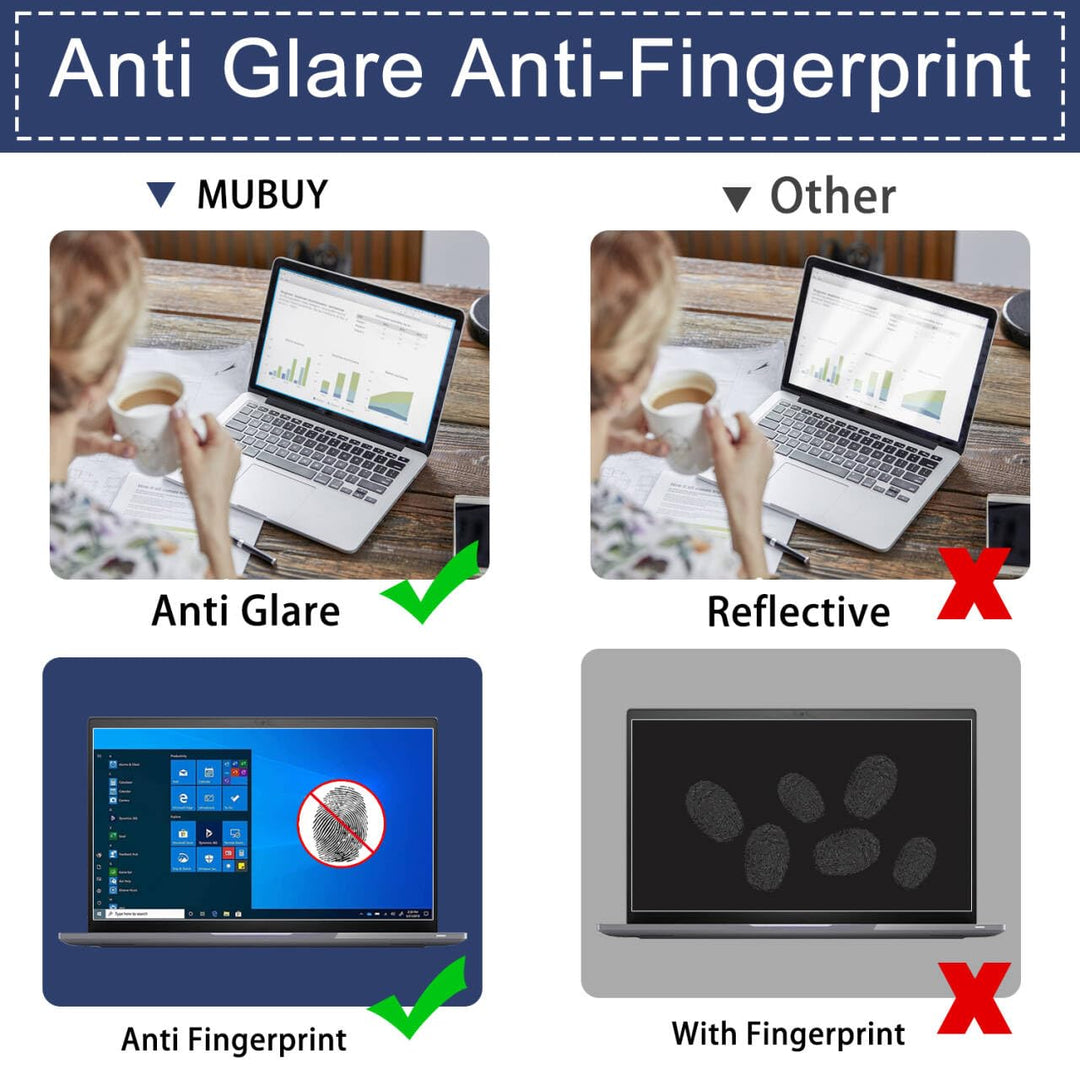 Anti Blue Light Glare Screen Protector for Acer Aspire 3 Spin 14/Aspire 5 Spin 14, Swift Go 14 /Swift 14 SF14-71T/Swift X 14 SFX14-51G, Eye Protection Glare/UV Filter (Not Fit other Swift 14 Model)