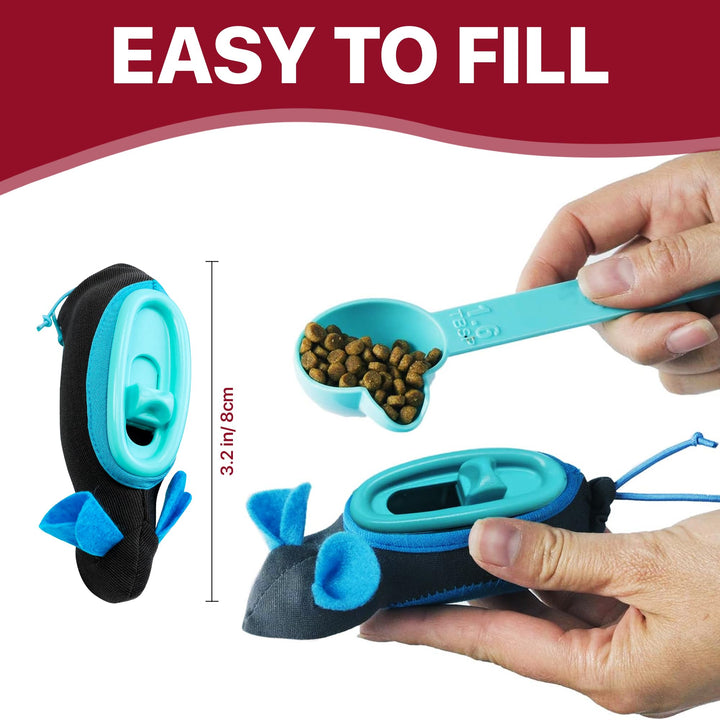SPOT Doc and Phoebe&#39;s Cat Hunting Feeder - Interactive Indoor Slow Feeder &amp; Treat Dispenser Toy, Encourage Natural Instinct to Hunt, Solve Behavioral Problems &amp; Obesity, Set Includes 3 Mice and Scoop
