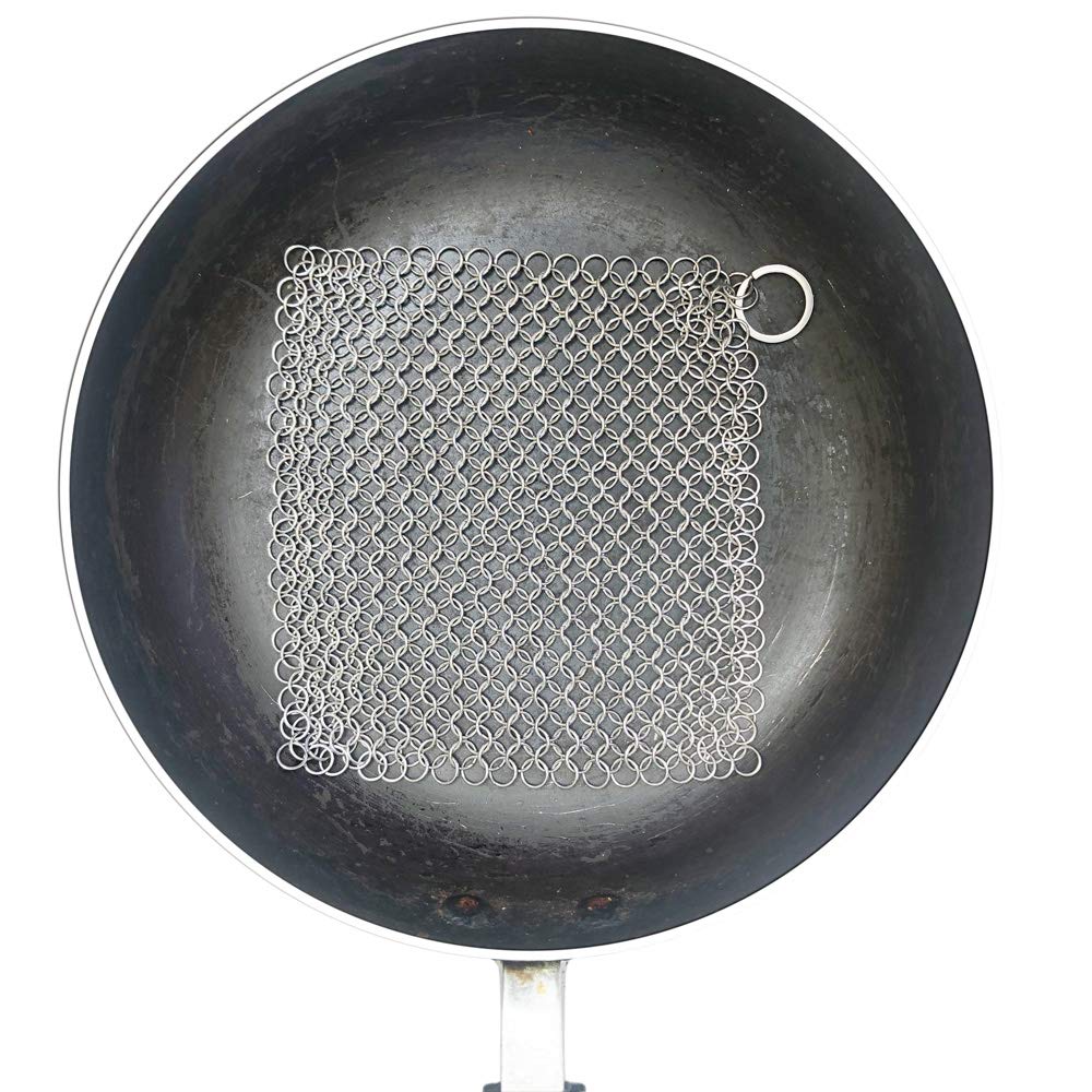 Cast Iron Cleaner, Premium 316 Stainless Steel Cast Iro