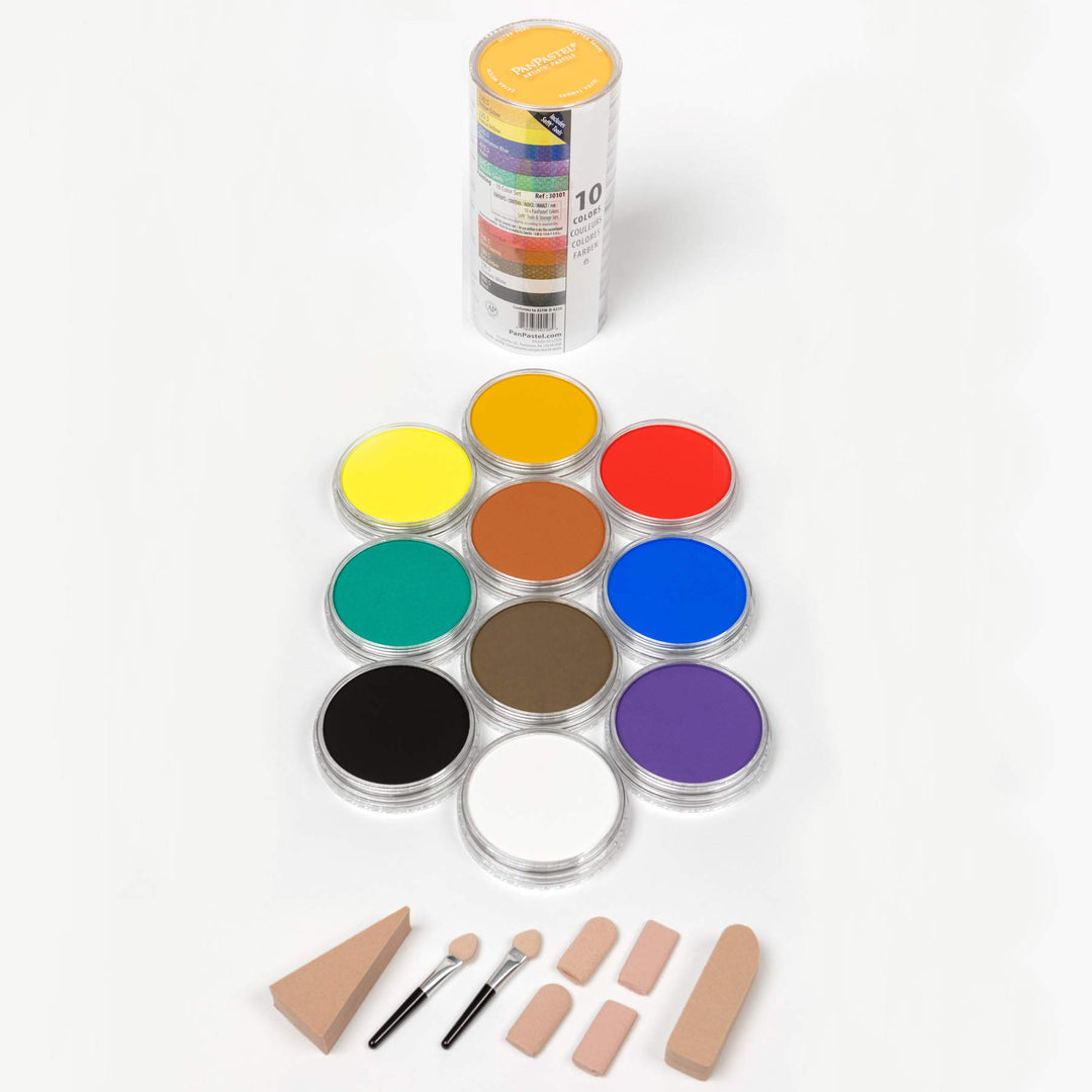 Painting Set by PanPastel, 10 Color, Includes Sofft Too