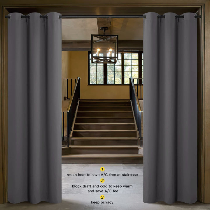 NICETOWN Doorway Curtain Privacy, Door Cover Curtain, S
