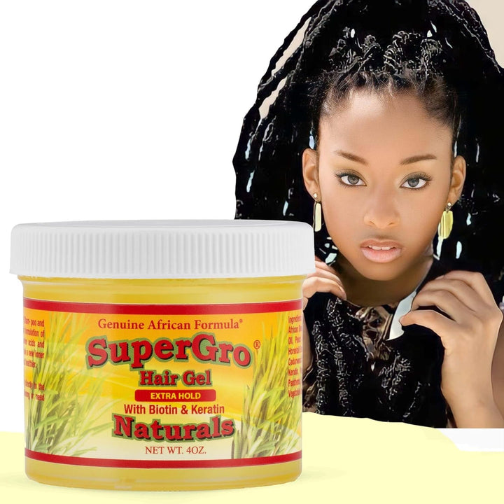 African Formula Super Grow Hair Gel Extra Hold 8oz