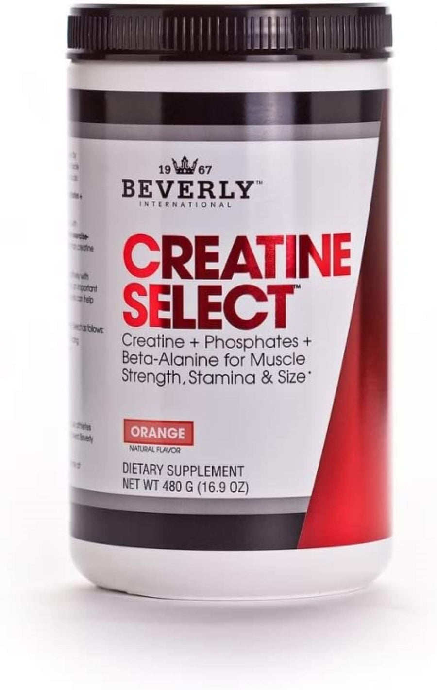 Creatine Select with Phosphates, 40 Servings. A Fail-Proof Creatine Monohydrate Formula. Boost Muscle Size, Strength, Endurance and Recovery. for Men and Women. Tastes Like Tang