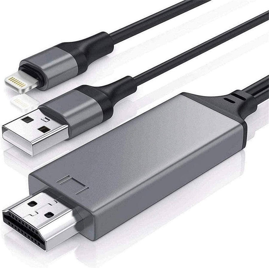 Lightning to HDMI Cable Adapter Compatible with iPhone 