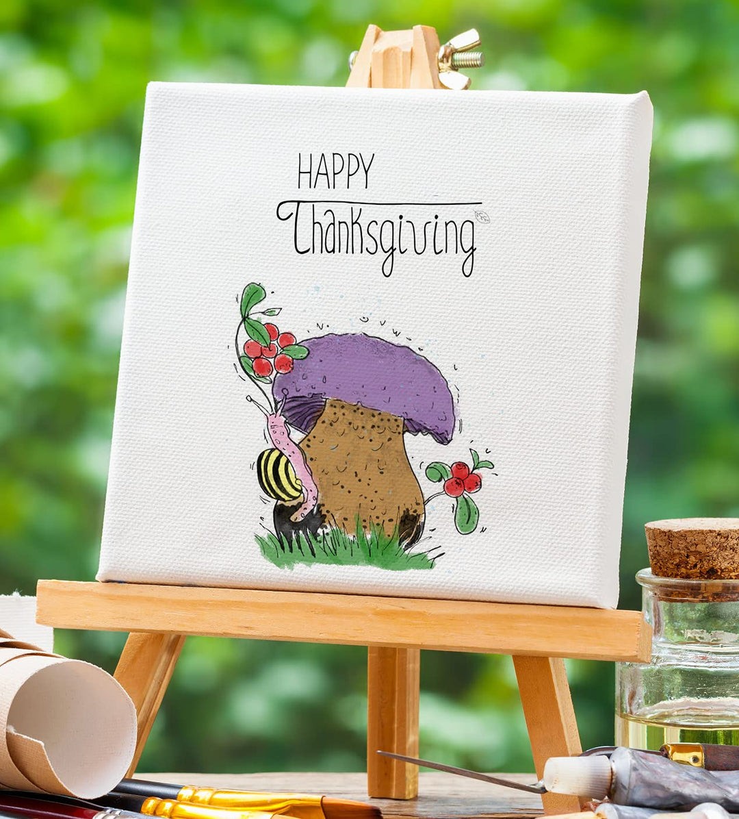 Mushroom Clear Stamps for Card Making and Photo Album Decorations, Flower Leaves Words Clear Rubber Stamps Silicone Reusable Stamp for DIY Scrapbooking Paper Craft Album Decoration