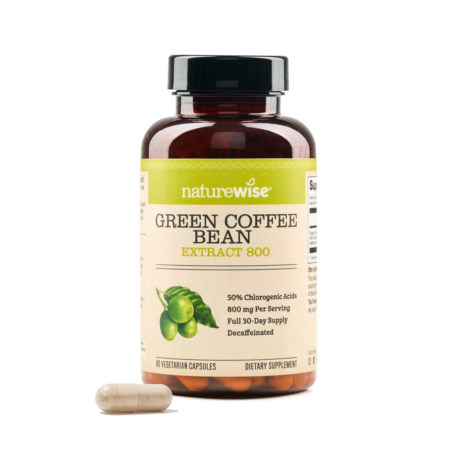 NatureWise Green Coffee Bean Extract 800mg - with 50% C