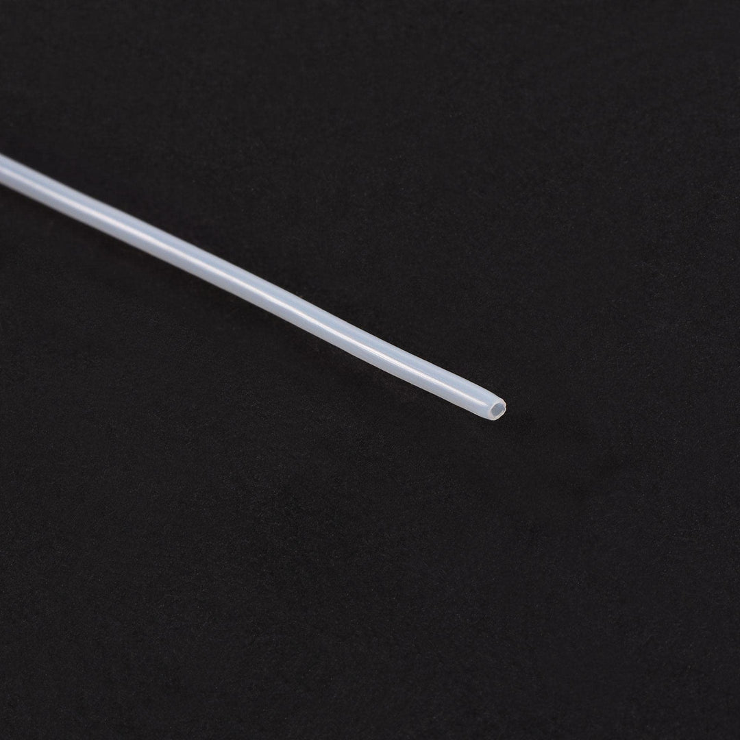 PTFE Tubing Hose High Temperature Multifunctional Pipe White 0.8mm/0.03&#39;&#39;ID x 1.2mm/0.05&#39;&#39;OD x 6.56ft with Tube Cutter