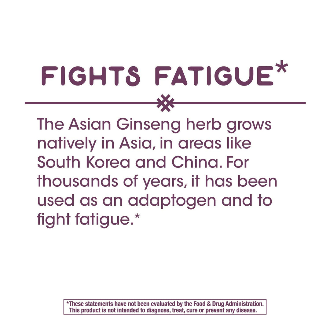 Nature&#39;s Way, Premium Herbal Asian Ginseng, Fights Fatigue*, 60 Capsules