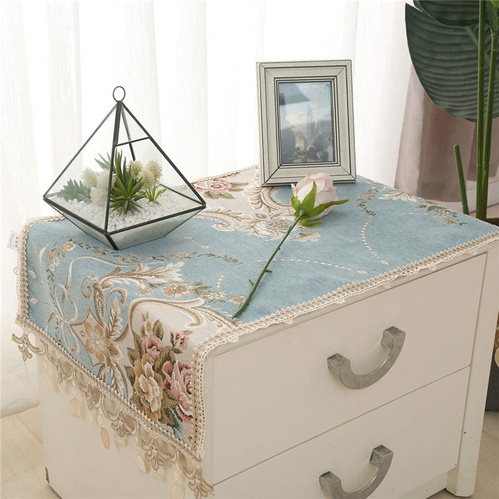 COMFEELING Bedside Tablecloth European Style Bedside Ta