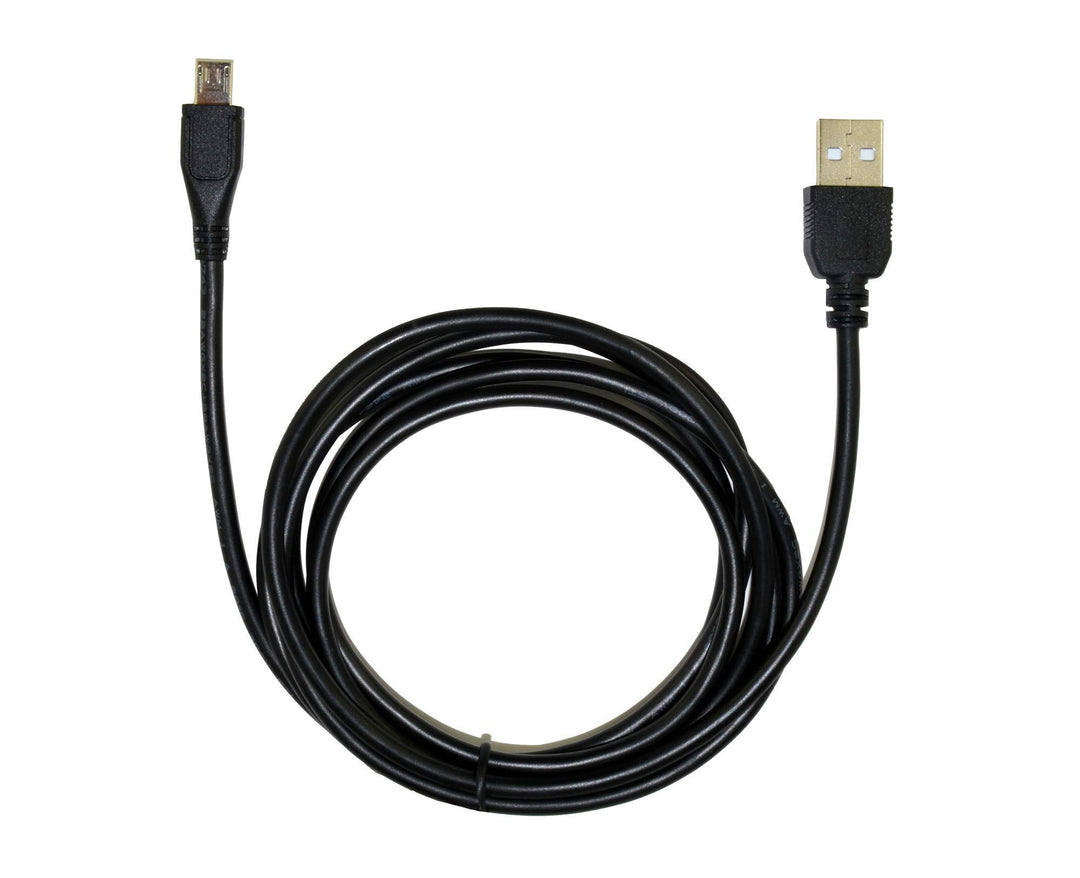 Premium 8mm Extra Long Tip USB 2.0 Micro-USB Male - to - USB A Male Cable - 6 ft Length - Heavy 22 AWG Gauge - Fast Charge + Data for Thick Cases &amp; Deep Connectors (PRX-RFU212)