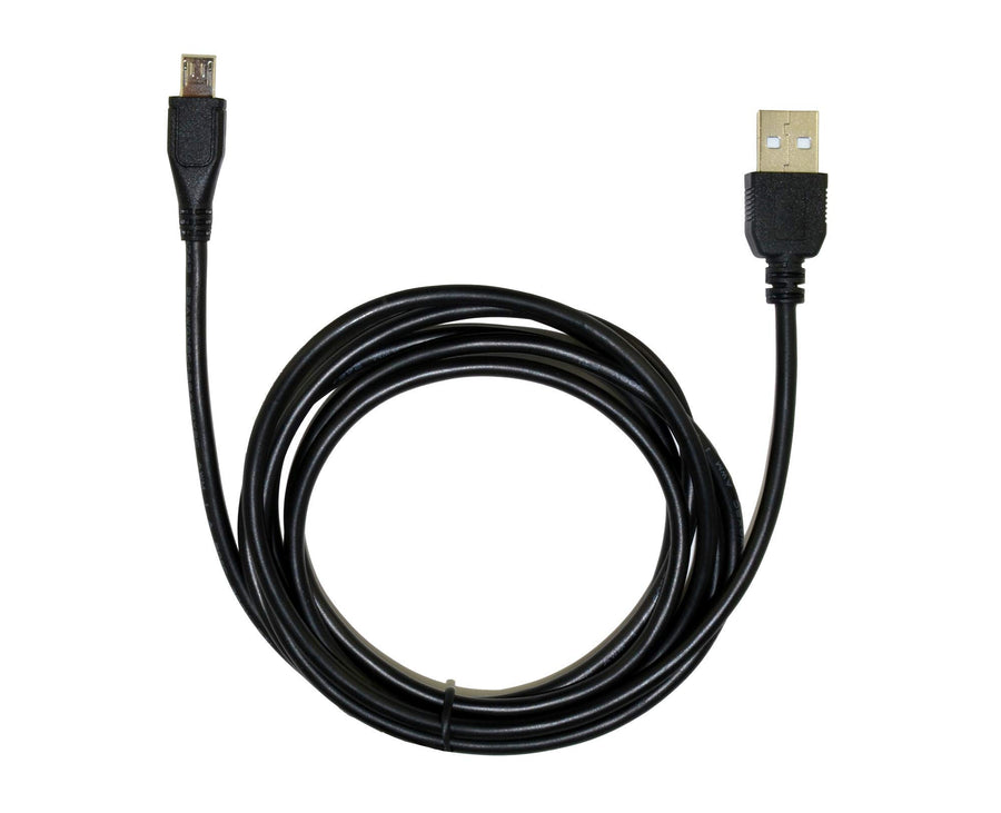 Premium 8mm Extra Long Tip USB 2.0 Micro-USB Male - to - USB A Male Cable - 6 ft Length - Heavy 22 AWG Gauge - Fast Charge + Data for Thick Cases & Deep Connectors (PRX-RFU212)