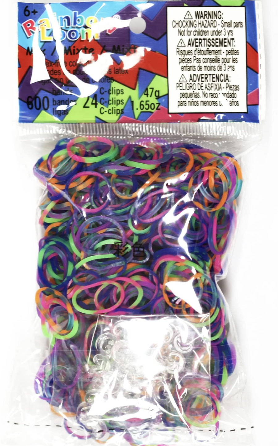Official Rainbow Loom 600 Ct. Rubber Band Refill Pack *