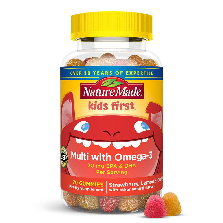 Nature Made Kids First Multivitamin with Omega-3, Kids 