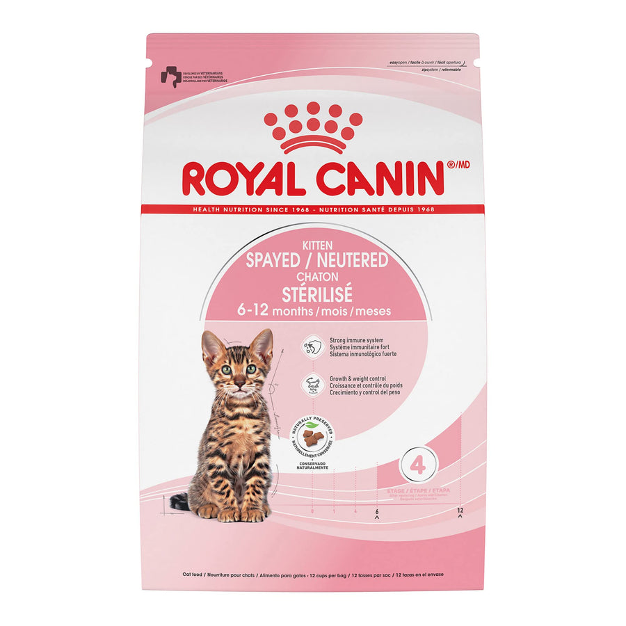 Feline Health Nutrition Kitten Spayed/Neutered Dry Cat Food, 2.5 lb Bag