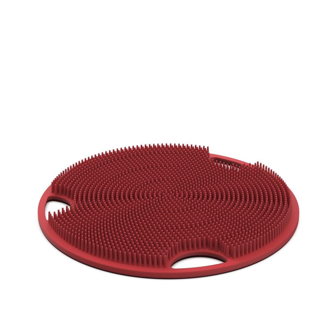 BOIE USA Flat Body Scrubber (Red)