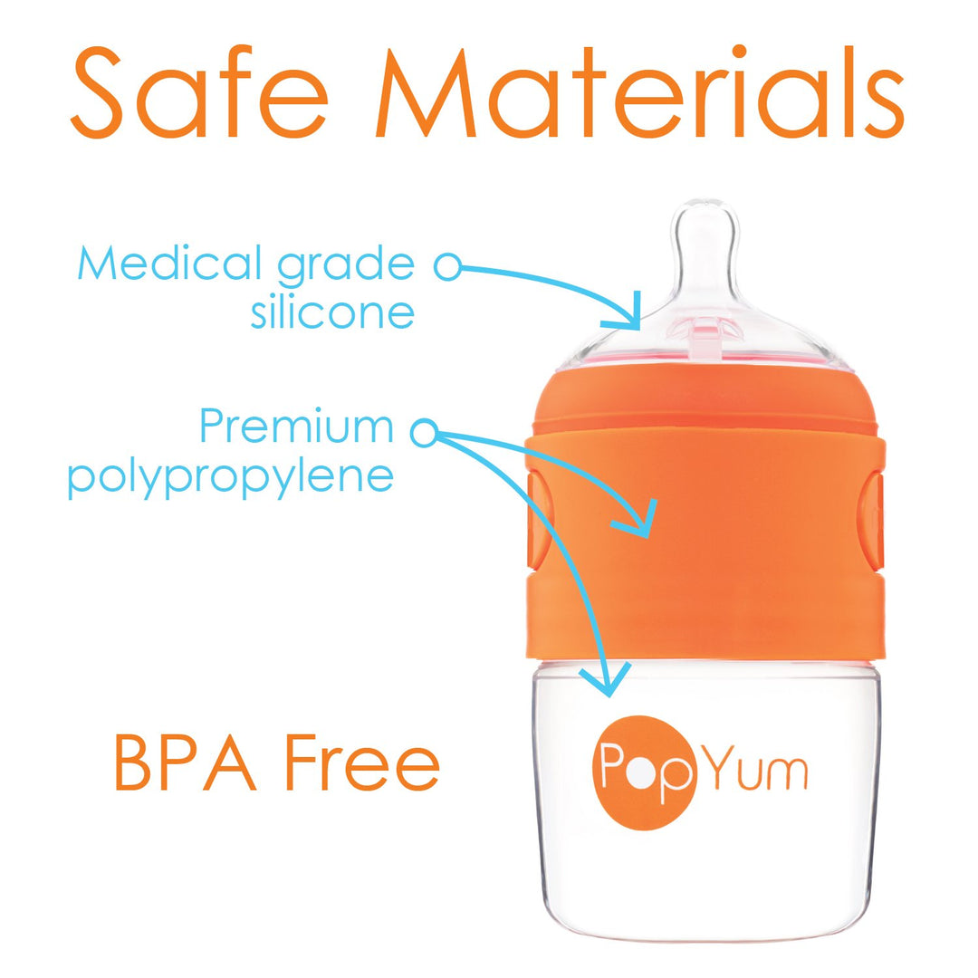 PopYum Stage 3 Fast Flow Nipples, 2-Pack