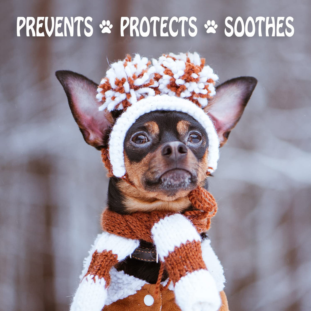 Musher&#39;s Secret Dog Paw Wax 454 g (16 oz) - Moisturizing Dog Paw Protector Paw Balm That Creates an Invisible Barrier to Heal Dry Cracked Dog Paws - Vitamin E &amp; Food-Grade Ingredients - Dog Foot Balm