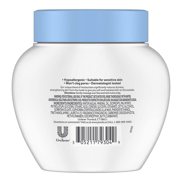 Pond's Ponds Caring Classic Extra, Rich Dry Skin Cream, 10.1 Oz