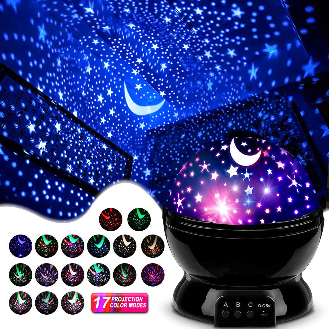 MOKOQI Star Projector Night Lights for Kids, Birthday G