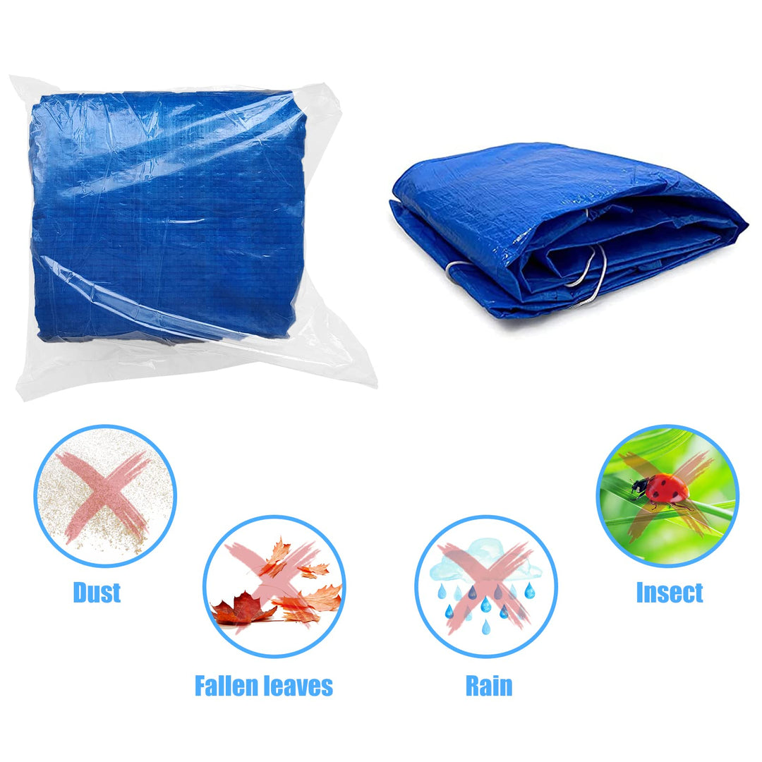 Rectangle Pool Cover,Pool Cover for Inflatable Pool,Rec