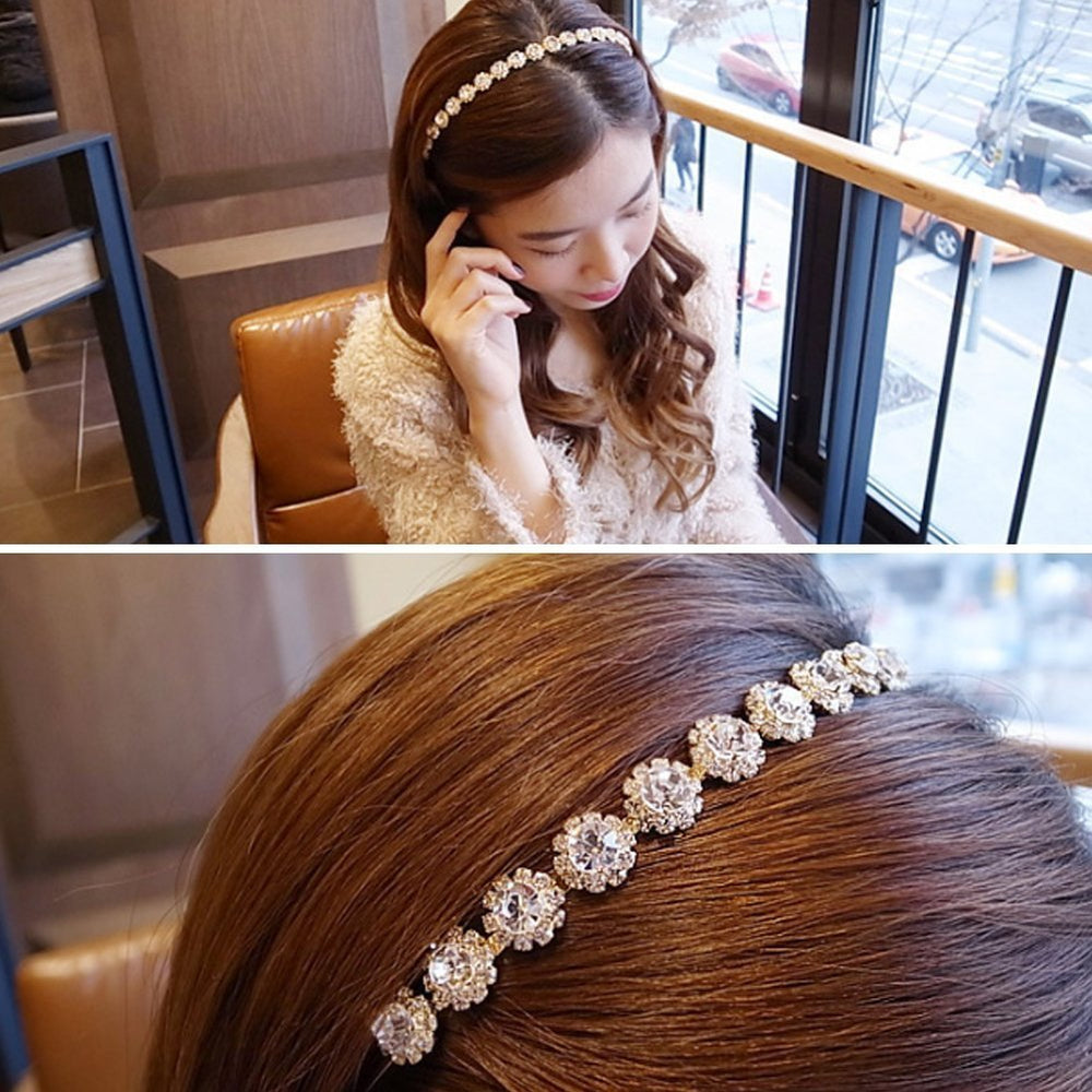 Kloud City Fashion Bridal Rhinestone Crystal Headband P