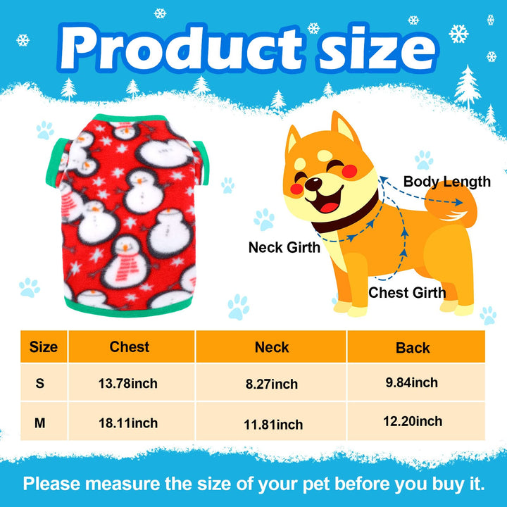 10 Pieces Dog Sweaters for Small Dog Cat Winter Fleece Sweater Puppy Warm Fleece Sweater Dog Sweatshirt for Small Pets Dog Cat Chihuahua Yorkshire Poodle
