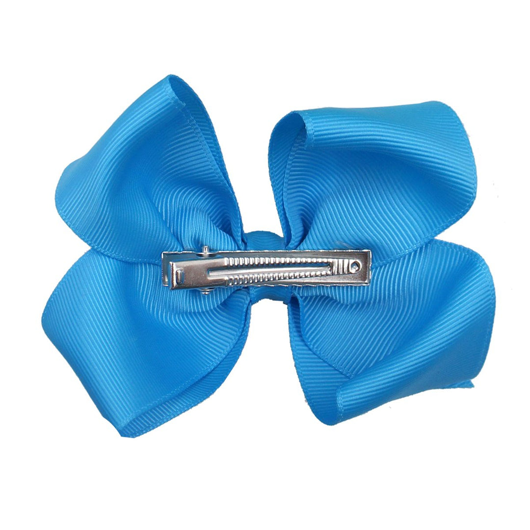 40 Pieces 4.5 Inch Hair Bows Clips Grosgrain Ribbon Boutique Hair Bow Alligator Clips For Girls Teens Toddlers Kids (20 Colors in Pairs)