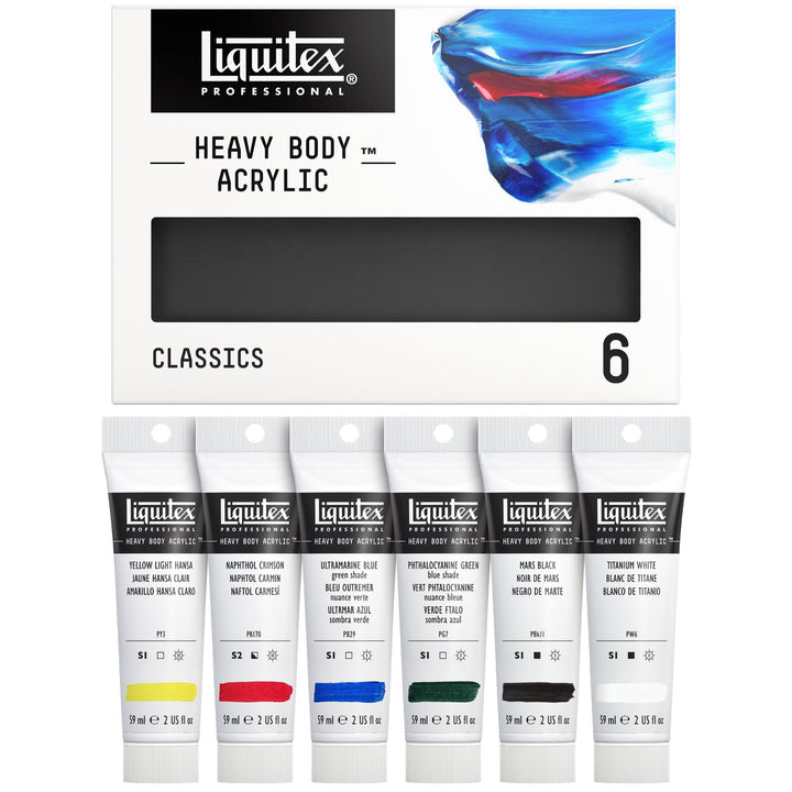 Liquitex Professional Heavy Body Acrylic Paint, Classic