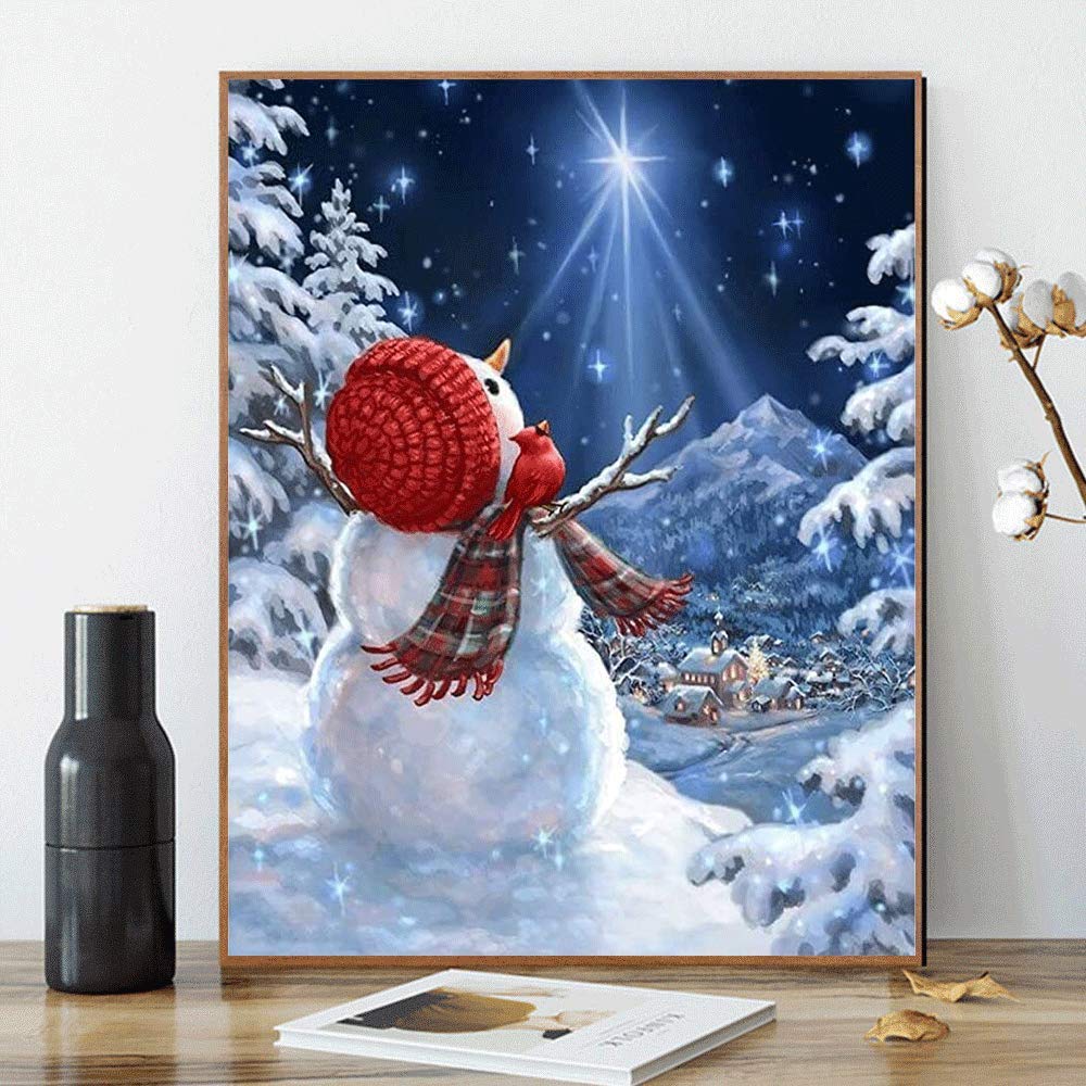 Kimily Diy Paint by Numbers for Adults Kids Christmas S