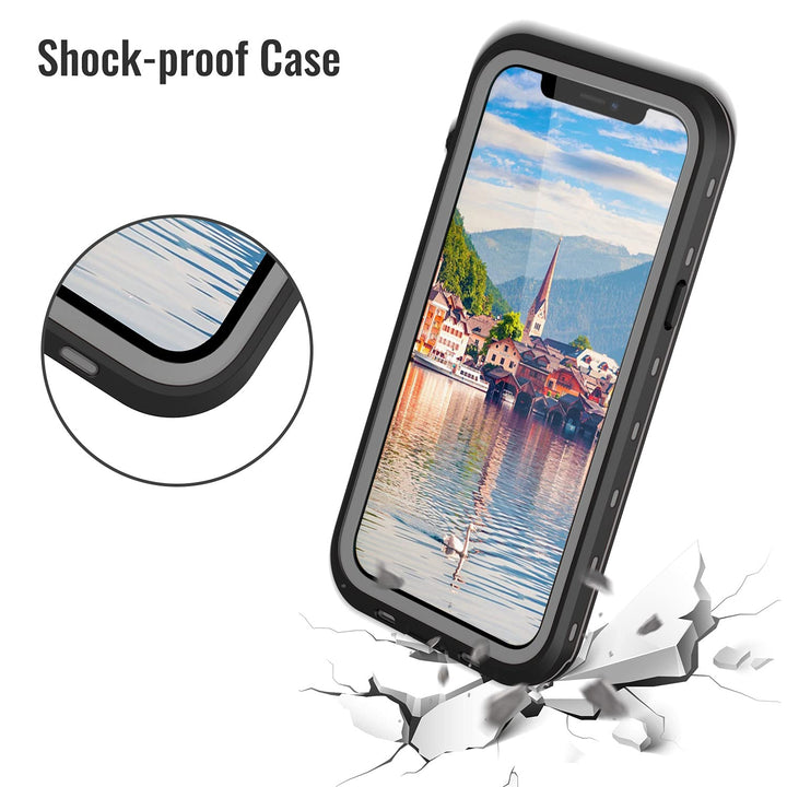 Transy Waterproof iPhone 13 Pro Max Case - Full Body Pr
