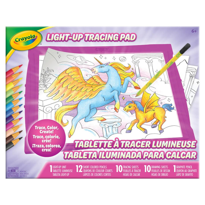 Light Up Tracing Pad - Pink, Art Kit for Kids, Kids Toys &amp; Games, Light Box, Holiday Gifts for Girls &amp; Boys, 6+ [Amazon Exclusive]