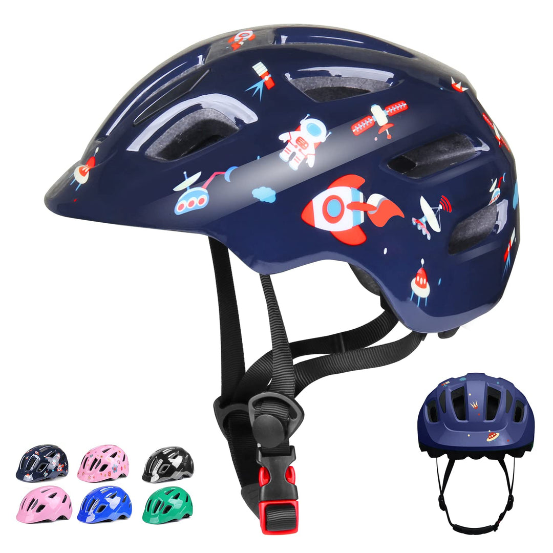 GLAF Baby Bike Helmet Toddler Helmets for 1 Year Old and up Infant Girls Boys Multi Sport Adjustable for Scooter Bicycle Kids Youth Child Skateboard Safety Cycling (XS, Astronaut)